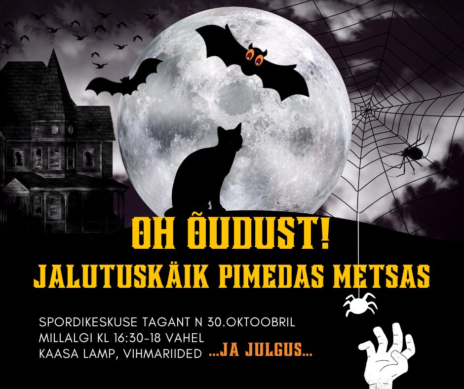 Oh õudust! - jalutuskäik pimedas metsas